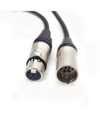 7 Pin XLR Cable Male To Female Balanced Shielded Audio Cord For Studio Recording Live Gigs