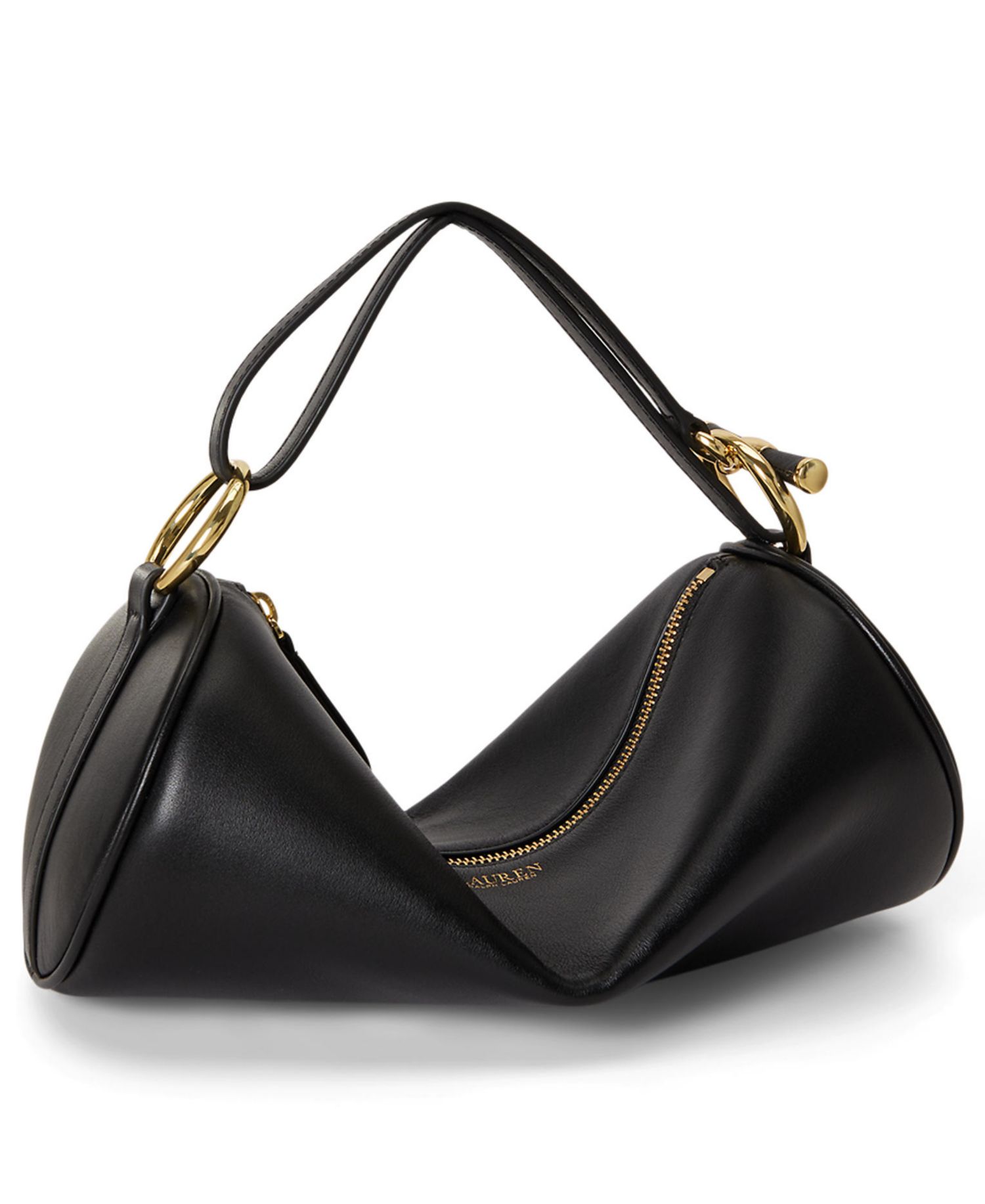 Blaike Leather Small Barrel Bag