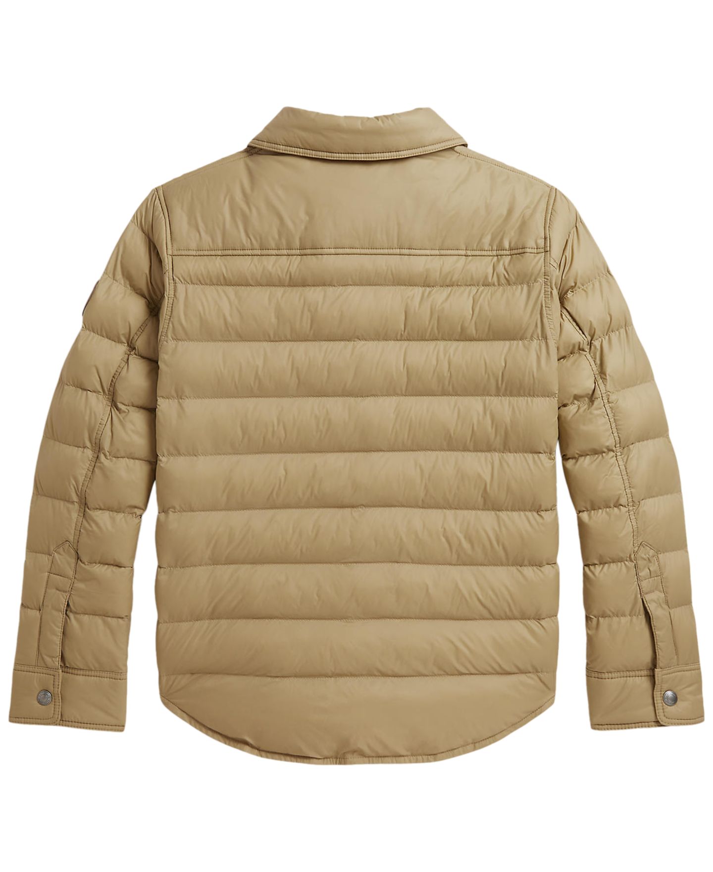 Куртка Polo Ralph Lauren Quilted Shirt Jacket для мальчиков, цвет: Хаки — фото 2