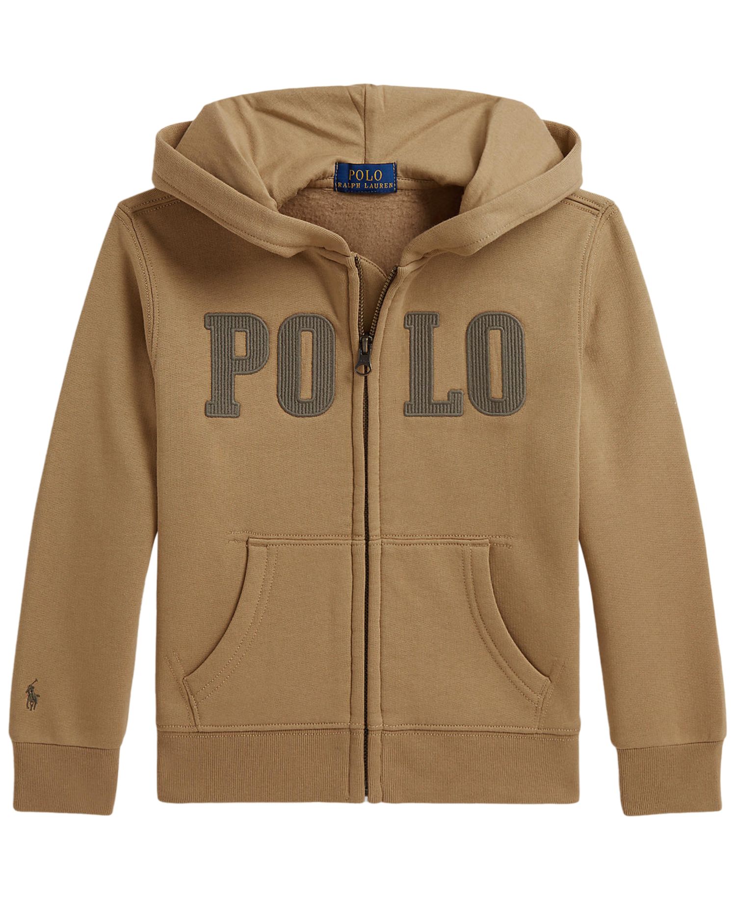 Boys' 2T-7 Logo Fleece Full-Zip Hoodie