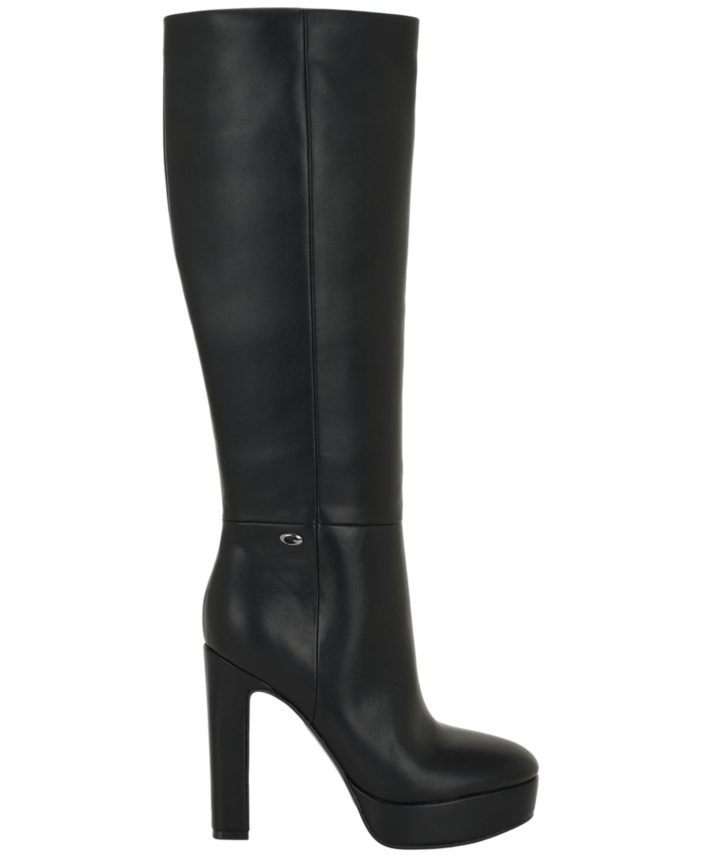 Женские ботинки GUESS Daska Tall Platform Block Heel Dress Boots, цвет: Чёрный — фото 2