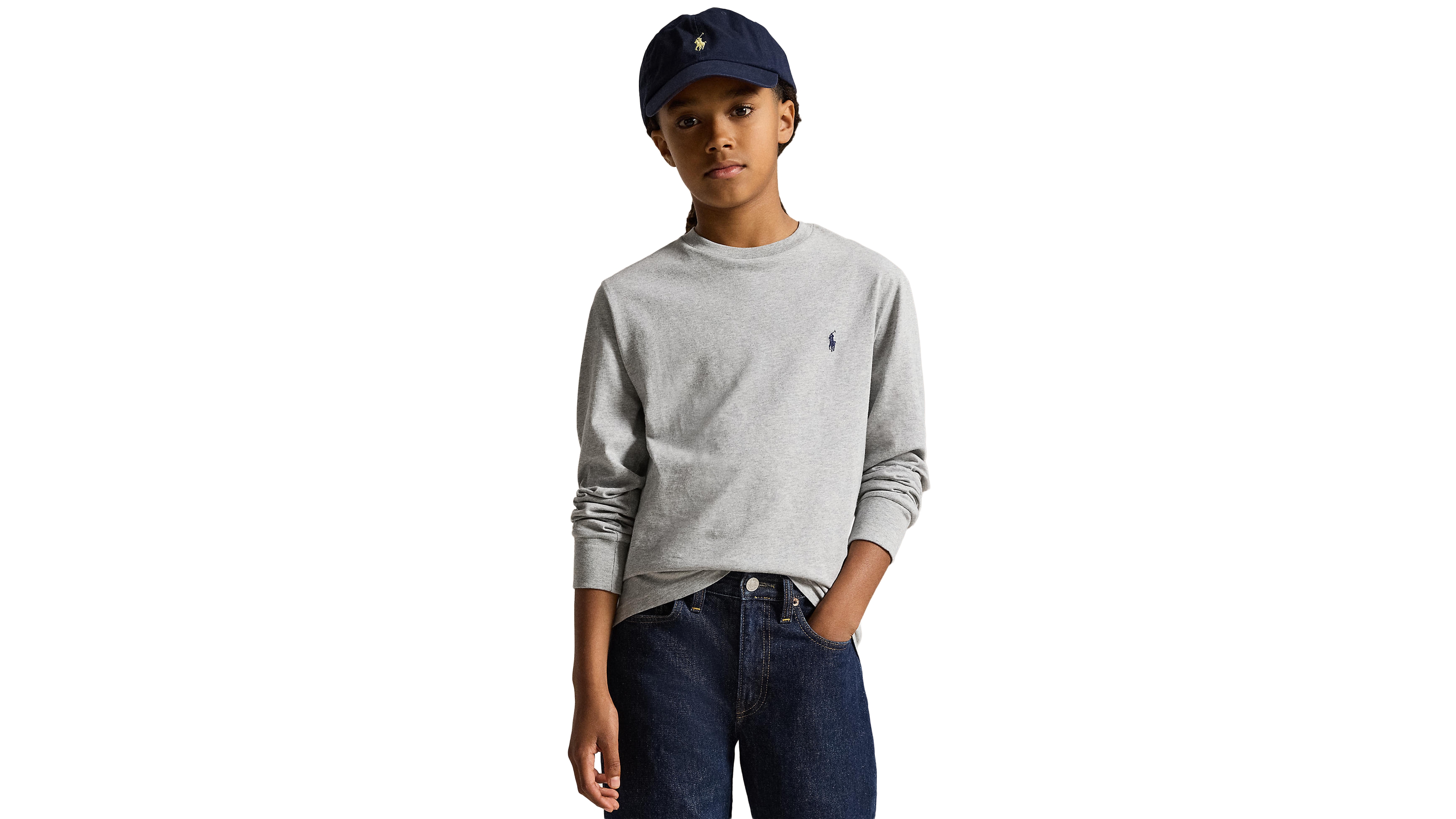 Polo Ralph Lauren Big Boys Cotton Jersey Long-Sleeve T-shirt