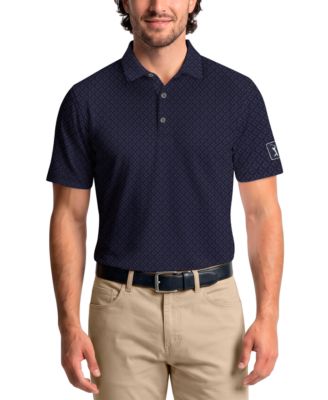 Men's Essential Geo Print Golf Polo Shirt