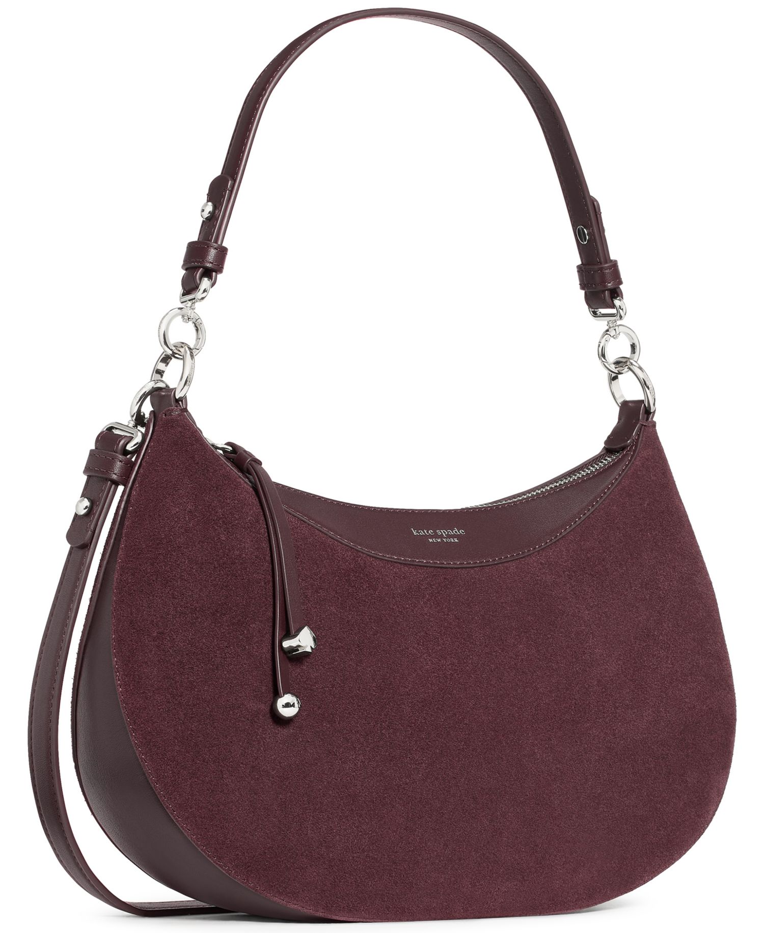 Liv Medium Suede Shoulder Bag
