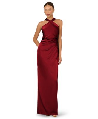 Women's Halter Neck Ball Gown
