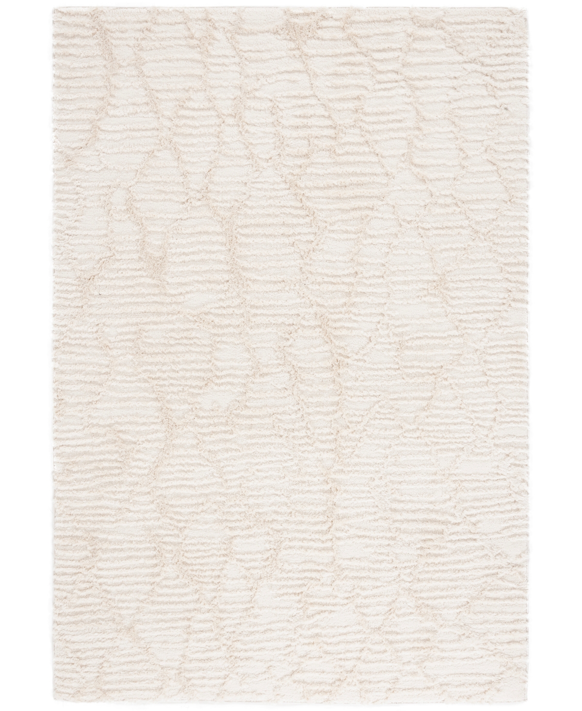 Safavieh 63" X 5" X 5" 5'3"x7'6" Area Rug In Ivory