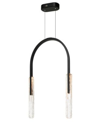 Curva 22" Metal Chandelier