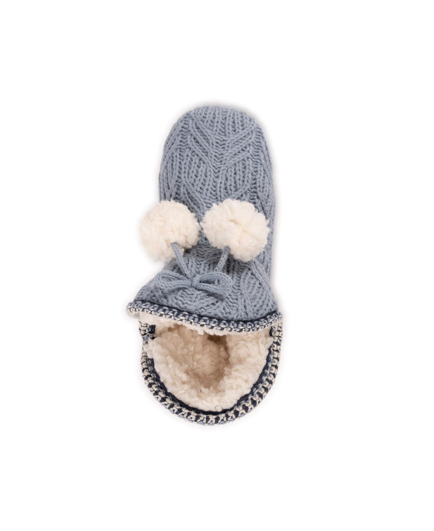 Женские тапочки MUK LUKS Amira Bootie Slippers, цвет: Синий — фото 8