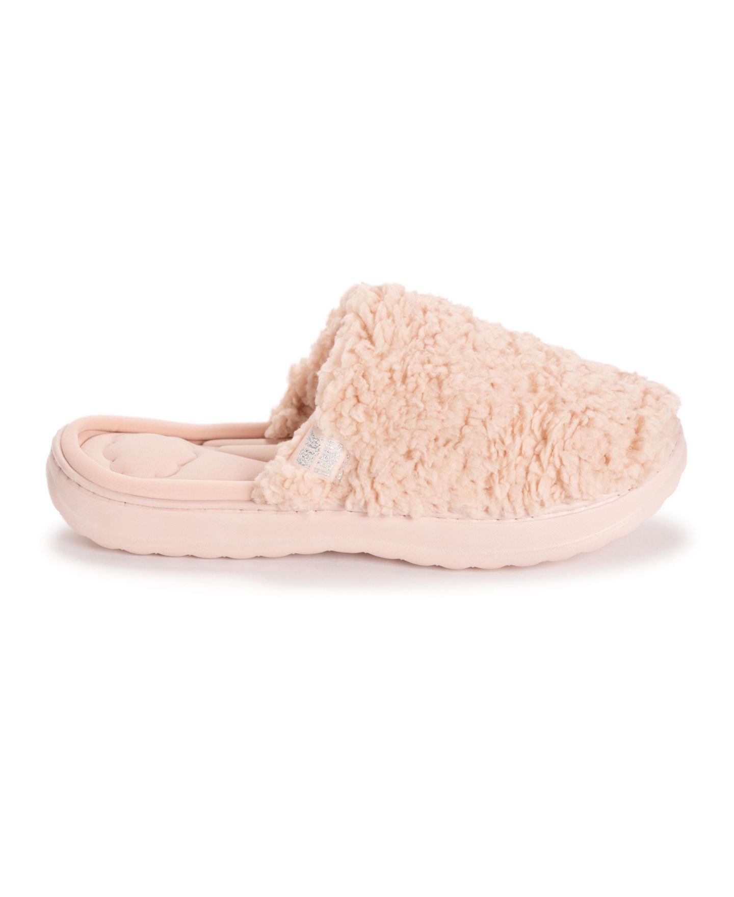 Женские тапочки MUK LUKS Dream Step Bryer Scuff Slippers, цвет: Пудровый — фото 7