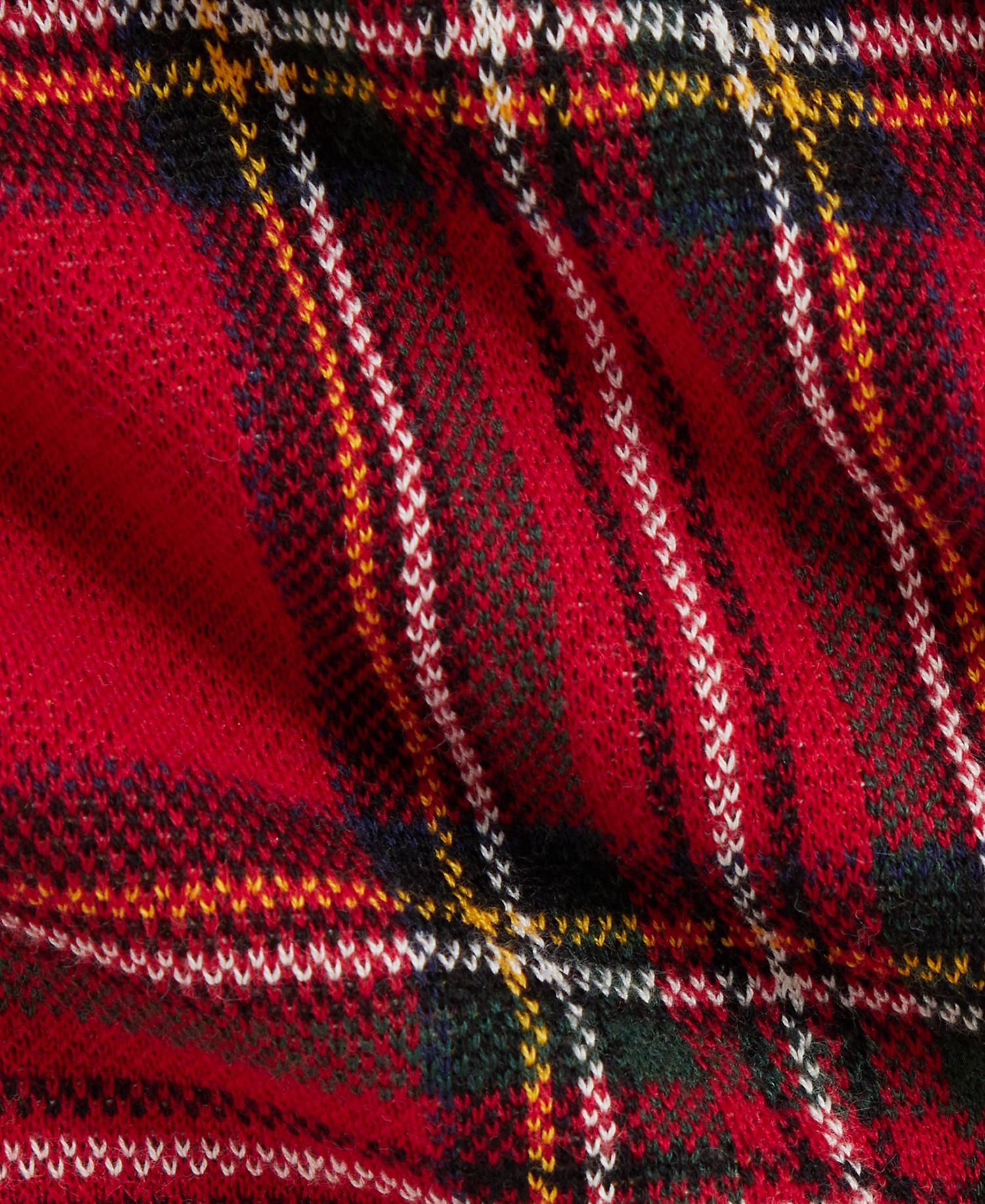 Baby Girls' Plaid-Skirt Cable Sweater Dress