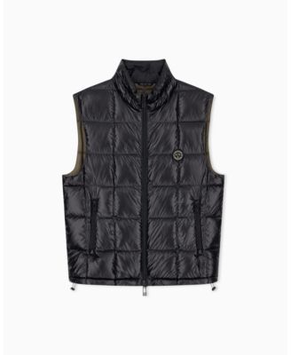 Men's Nylon Metallic Shine Down Vest