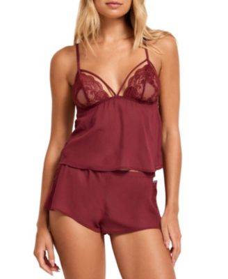 Women's Soraya Lace-Floral Cami and Short Set