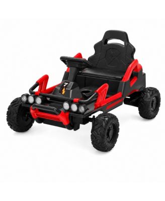 12V Kids Ride-On Car, Battery Powered Electric Vehicle, Dual Motors - 4-Wheel Design, EVA Wheels, Rechargeable Driving Toy