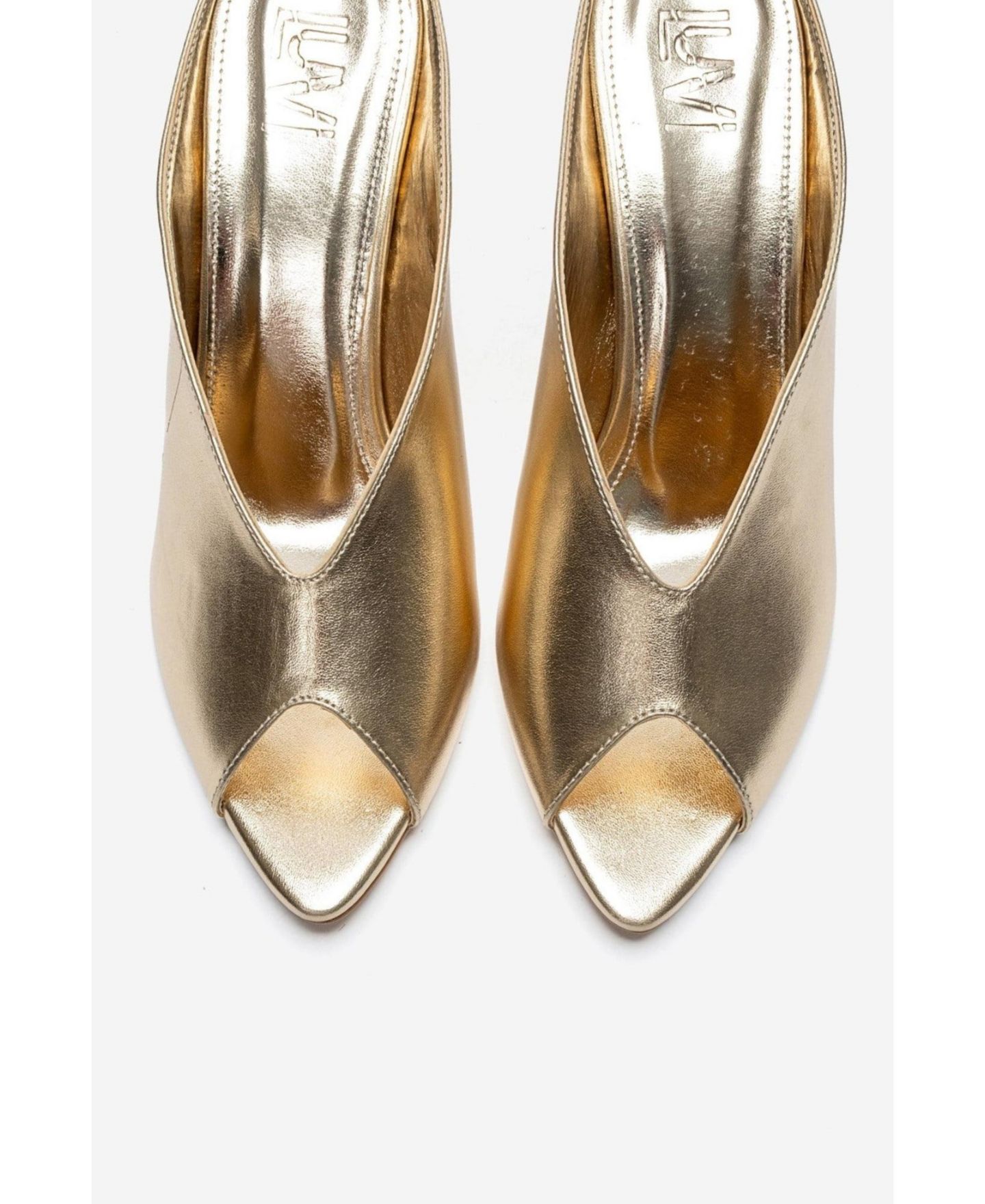 Женские сандалии Prologue Shoes Pelina Stiletto, цвет: Золотой — фото 4