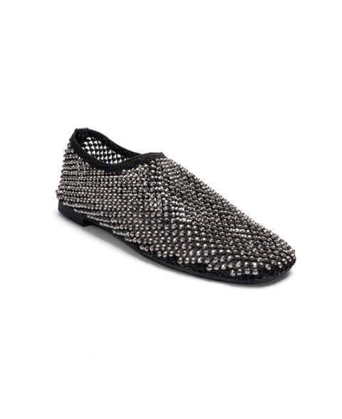 Женские балетки Forever & Always Shoes Urela Leather Ballet Flat, цвет: Чёрный