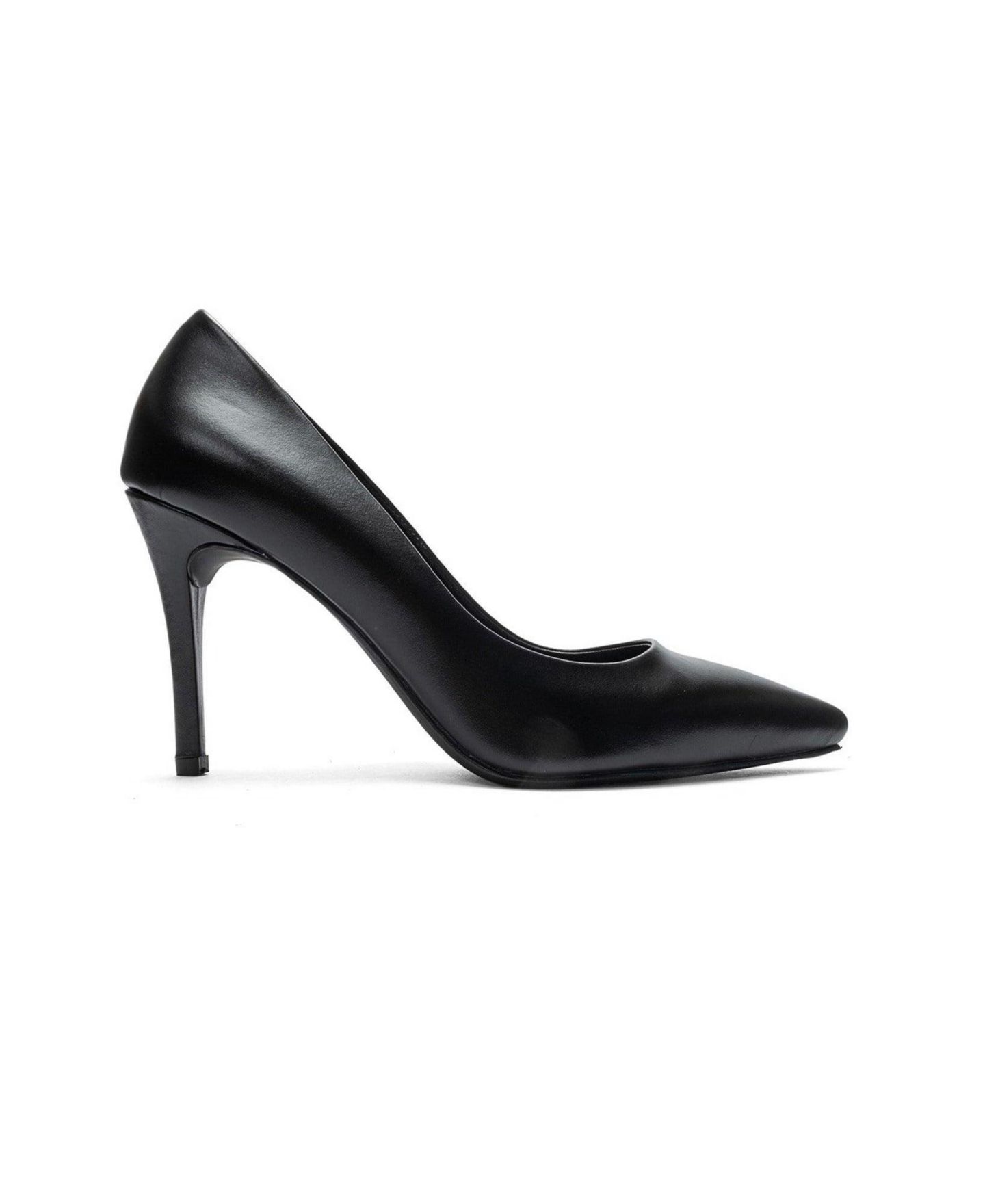 Женские туфли Forever & Always Shoes Moriel Leather Stiletto, цвет: Чёрный — фото 2
