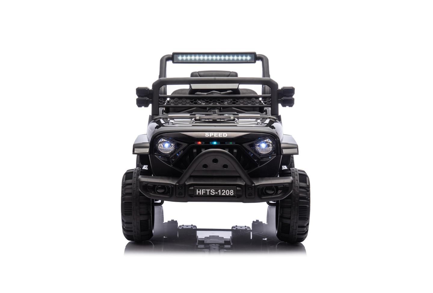 Детская игрушка YOBTOP 12V Kids Ride-On Electric Truck with Parental Remote Control, Ages 1+, цвет: Чёрный — фото 2