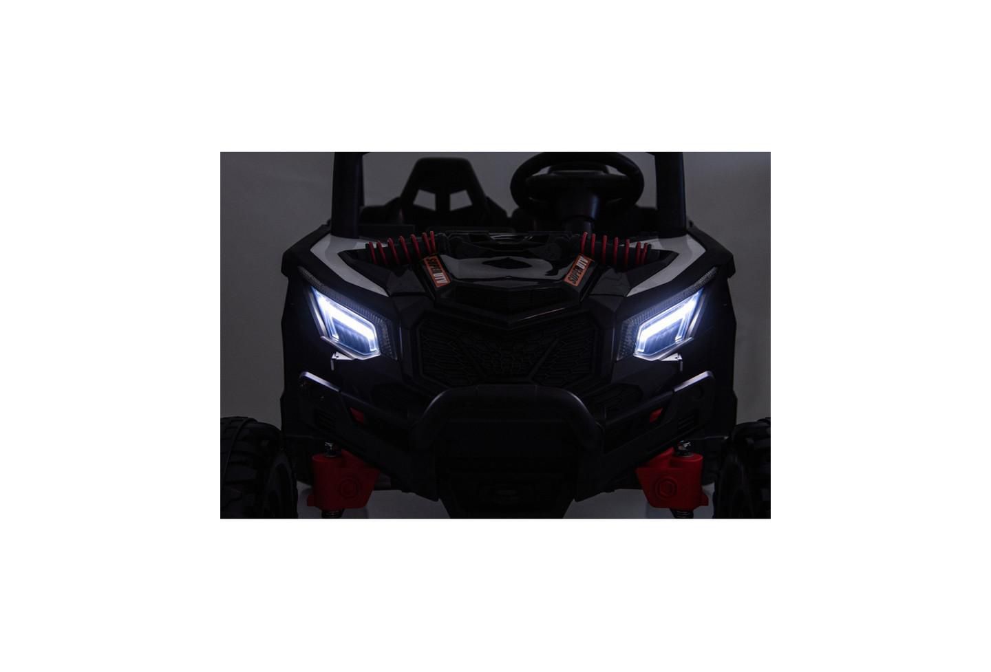 Детская игрушка YOBTOP 12V 7Ah Remote-Control Two-Mode Kids Electric UTV Ride-On Car, от 3 лет, цвет: Чёрный, вариант 1 — фото 7