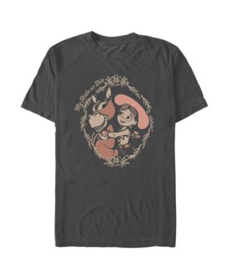 Men's Disney Pixar Toy Story Jessie and Bullseye My Ride or Die Graphic T-Shirt