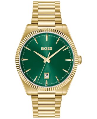 Men's Cheswick Quartz Ionic Plated Thin Gold Steel Watch 40mm