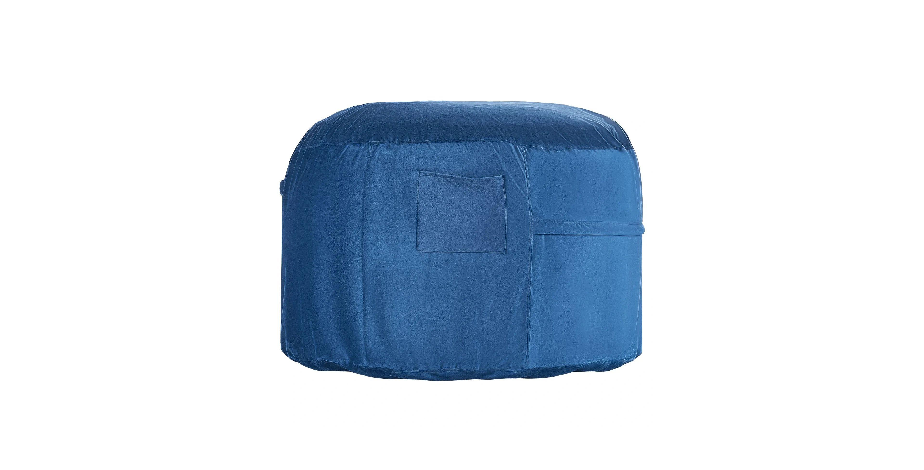Slickblue Large Round Bean Bag Chair for Living Room and Bedroom