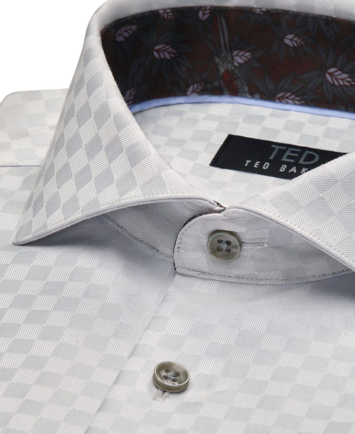 Ted Baker Men's Non-Iron Stretch Slim-Fit Dress Shirt
