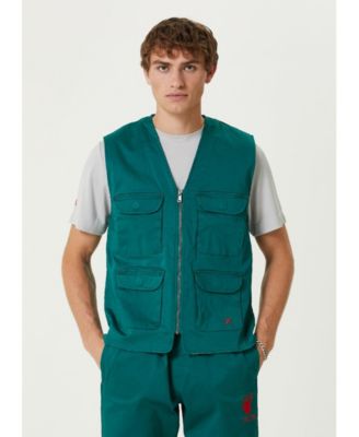 Men's Woven Track Vest