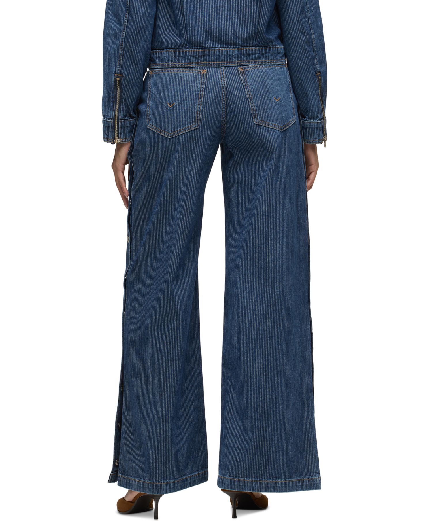 Women's James High-Waisted Wide-Leg Jeans