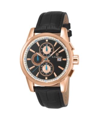 S.Coifman Men's Heritage Chronograph Dial Stainless Steel Bracelet Watch
