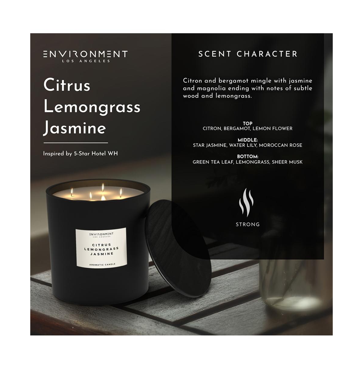 Environment 55oz Candle Inspired by W Hotel - Citrus | Lemongrass | Jasmine