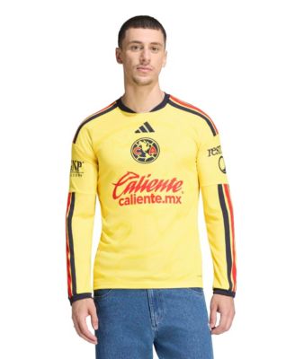 Men's Black Club America 2026/27 Home Replica Long Sleeve Jersey
