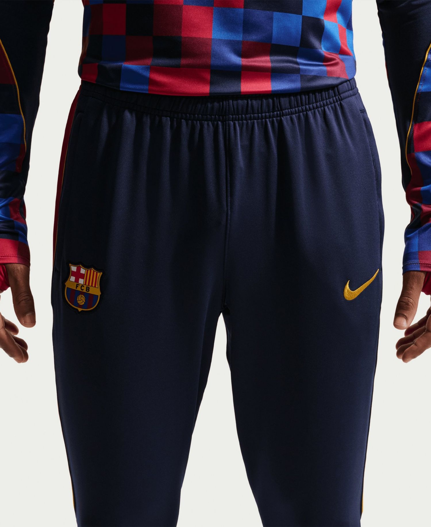 Men's Navy Barcelona 2026/27 Strike Dri-FIT Pants