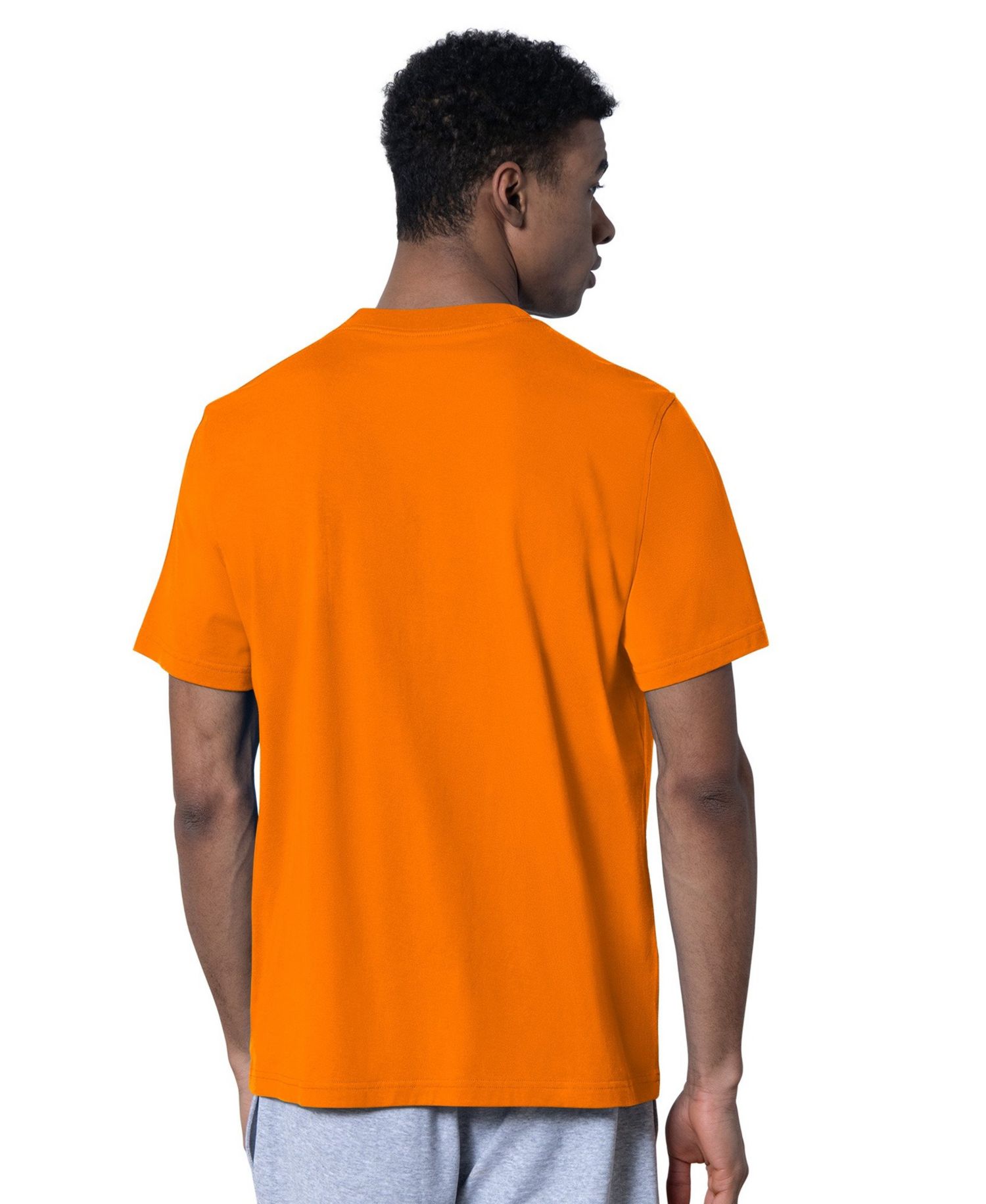 Men's Orange/Heather Gray Tampa Bay Buccaneers Two-Pack Throwback Logo T-Shirt Set