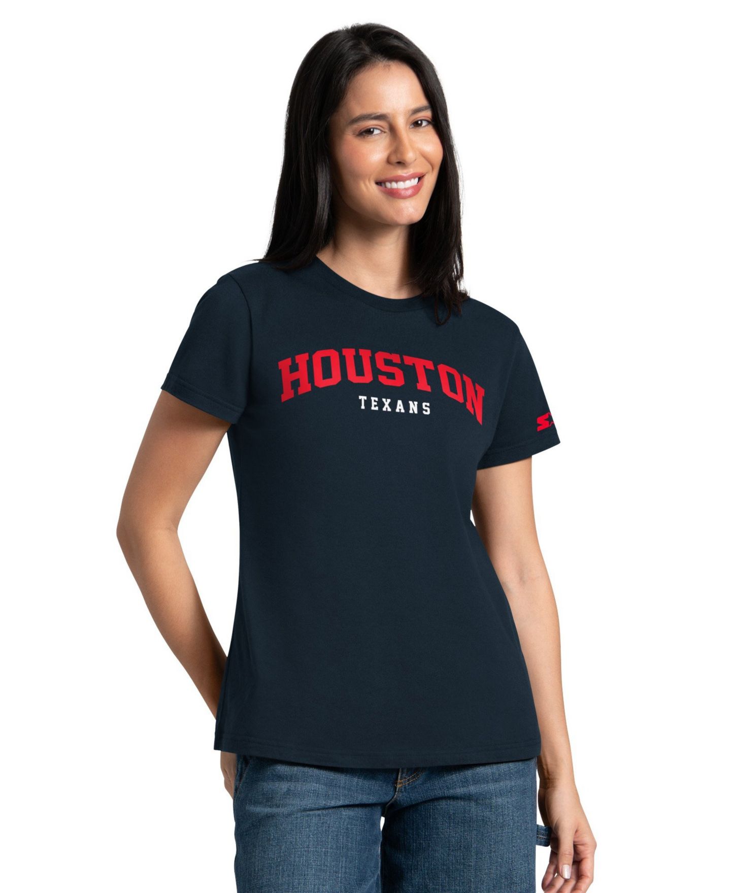 Женские футболки Starter Navy/Red Houston Texans T-Shirt Combo Pack — фото 2
