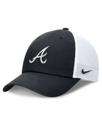Women's Navy/White Atlanta Braves Club Trucker Adjustable Hat