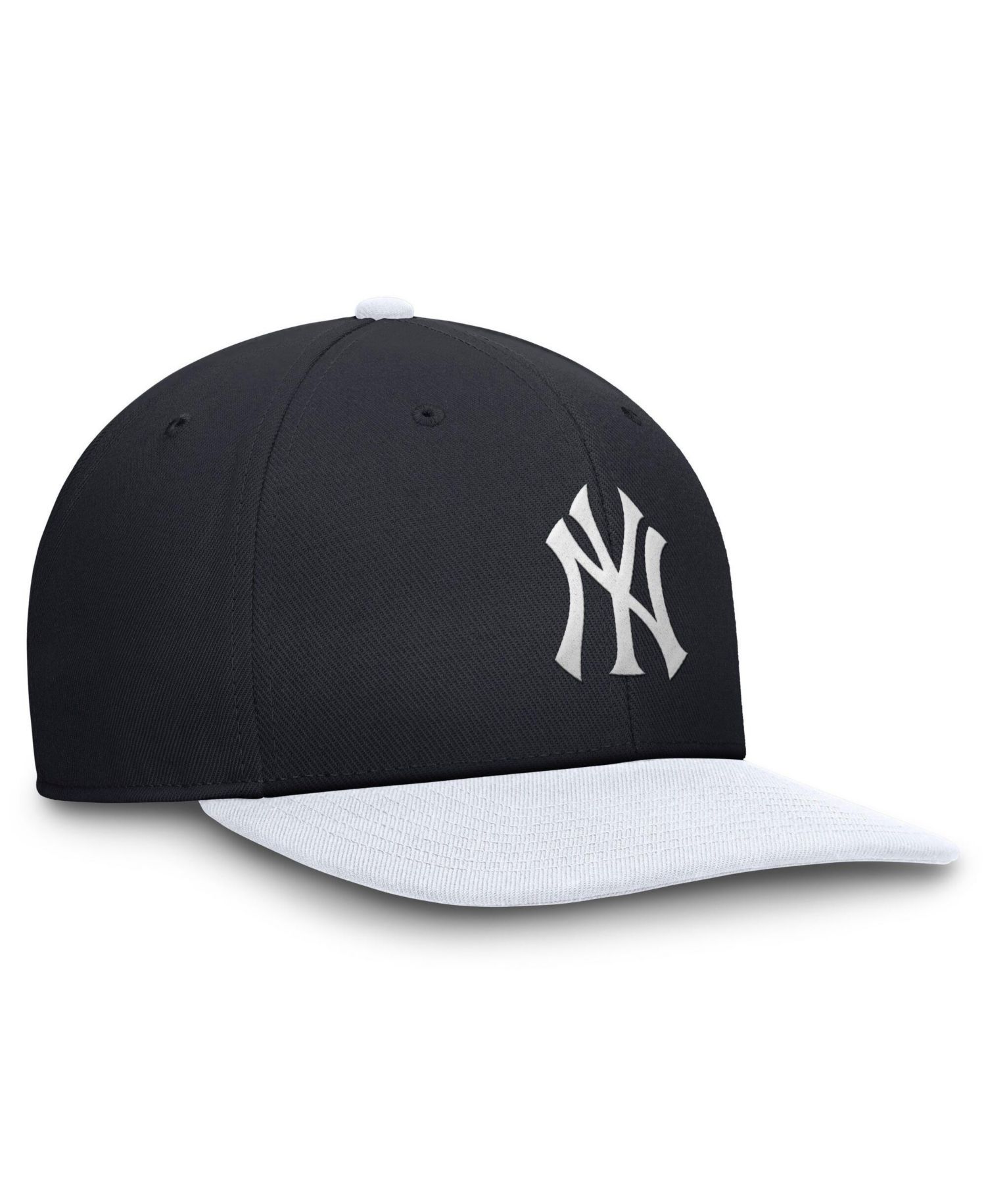 Men's Navy/White New York Yankees Pro Dri-FIT snapback Hat