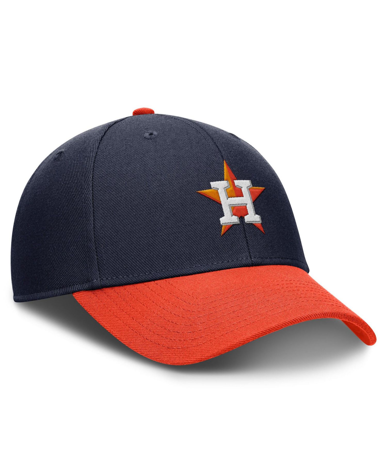Men's Navy/Orange Houston Astros Dri-FIT Club Adjustable Hat