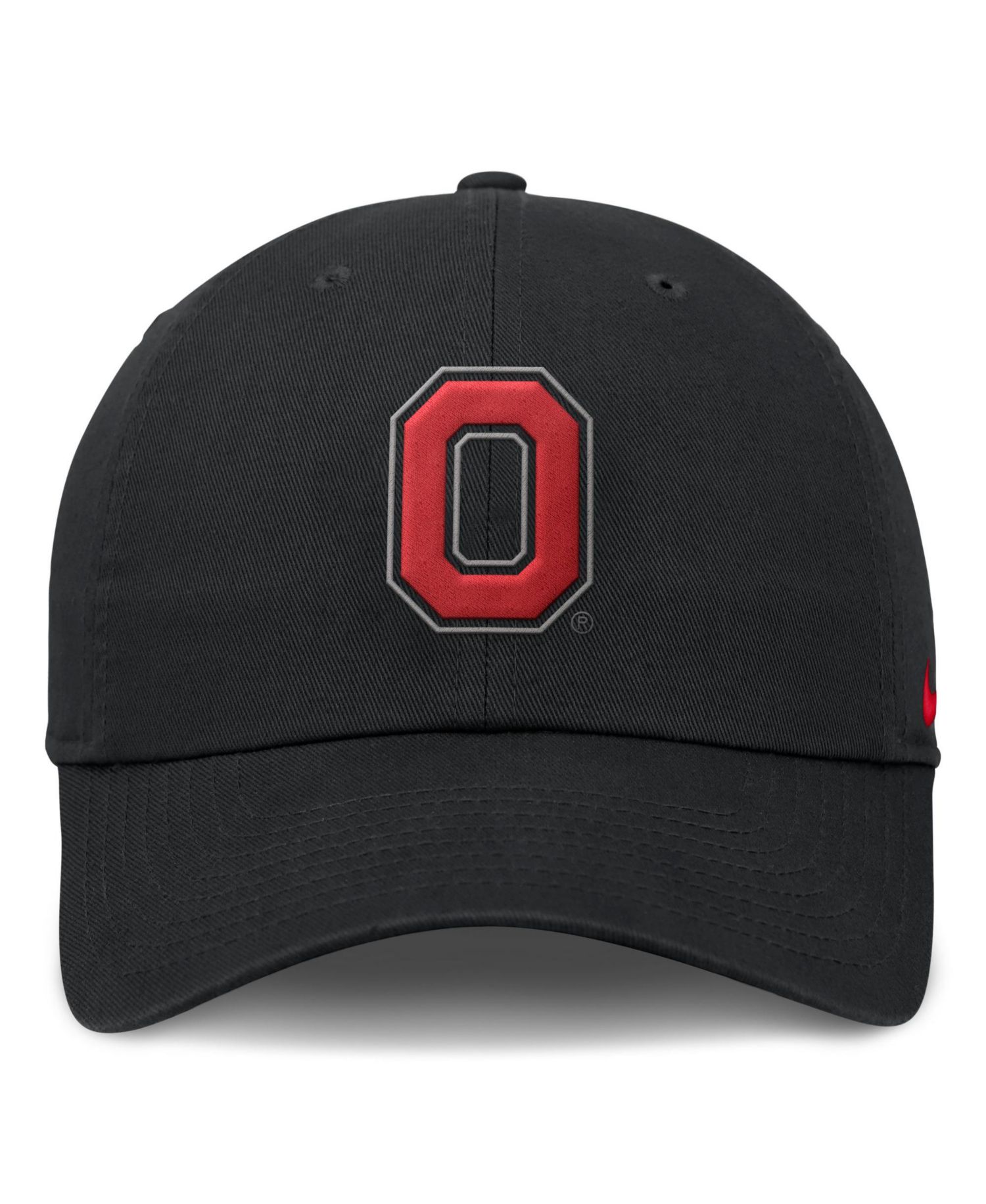Men's Black Ohio State Buckeyes Club Dri-FIT Adjustable Hat