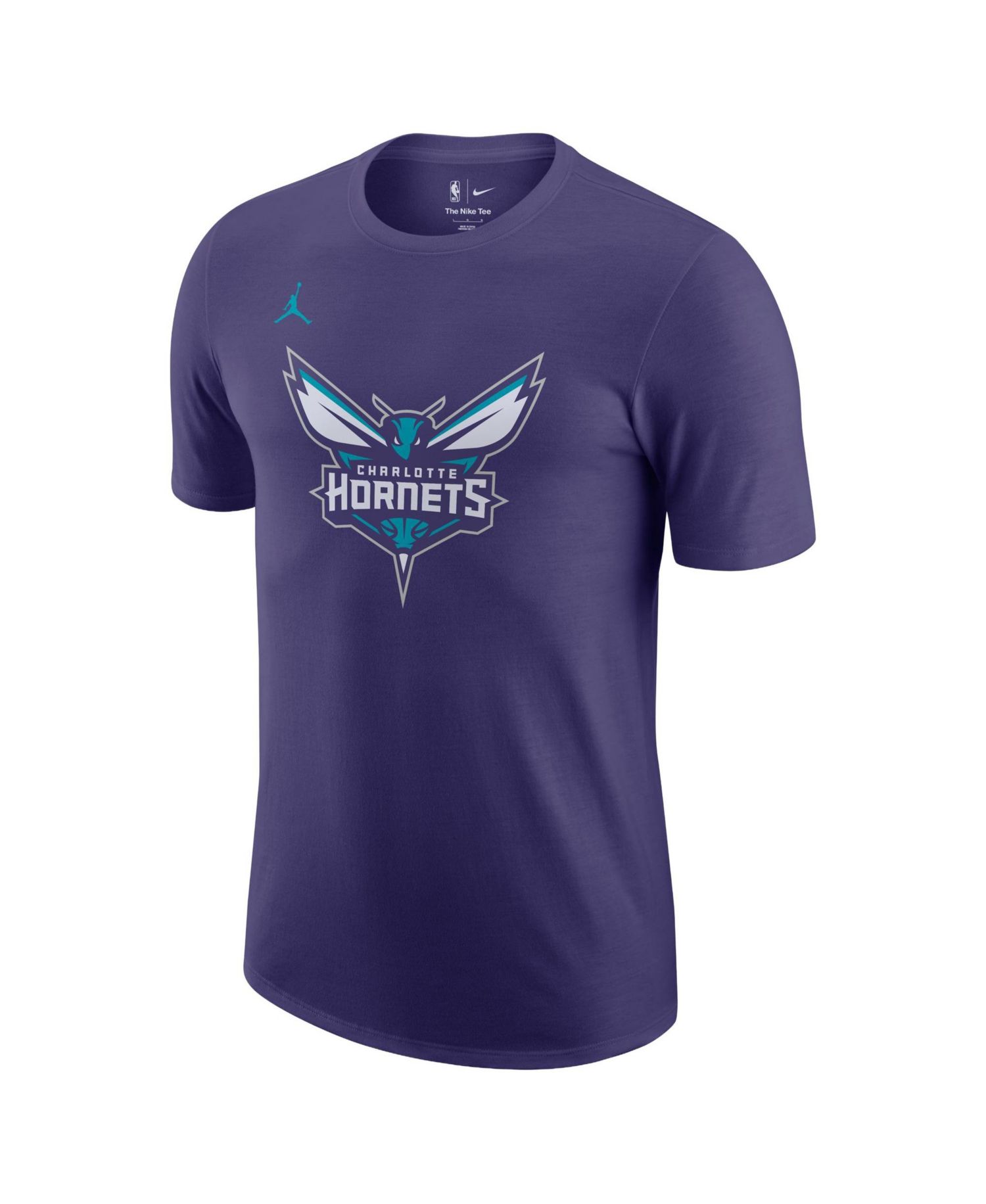 Men's Purple Charlotte Hornets Essential T-Shirt
