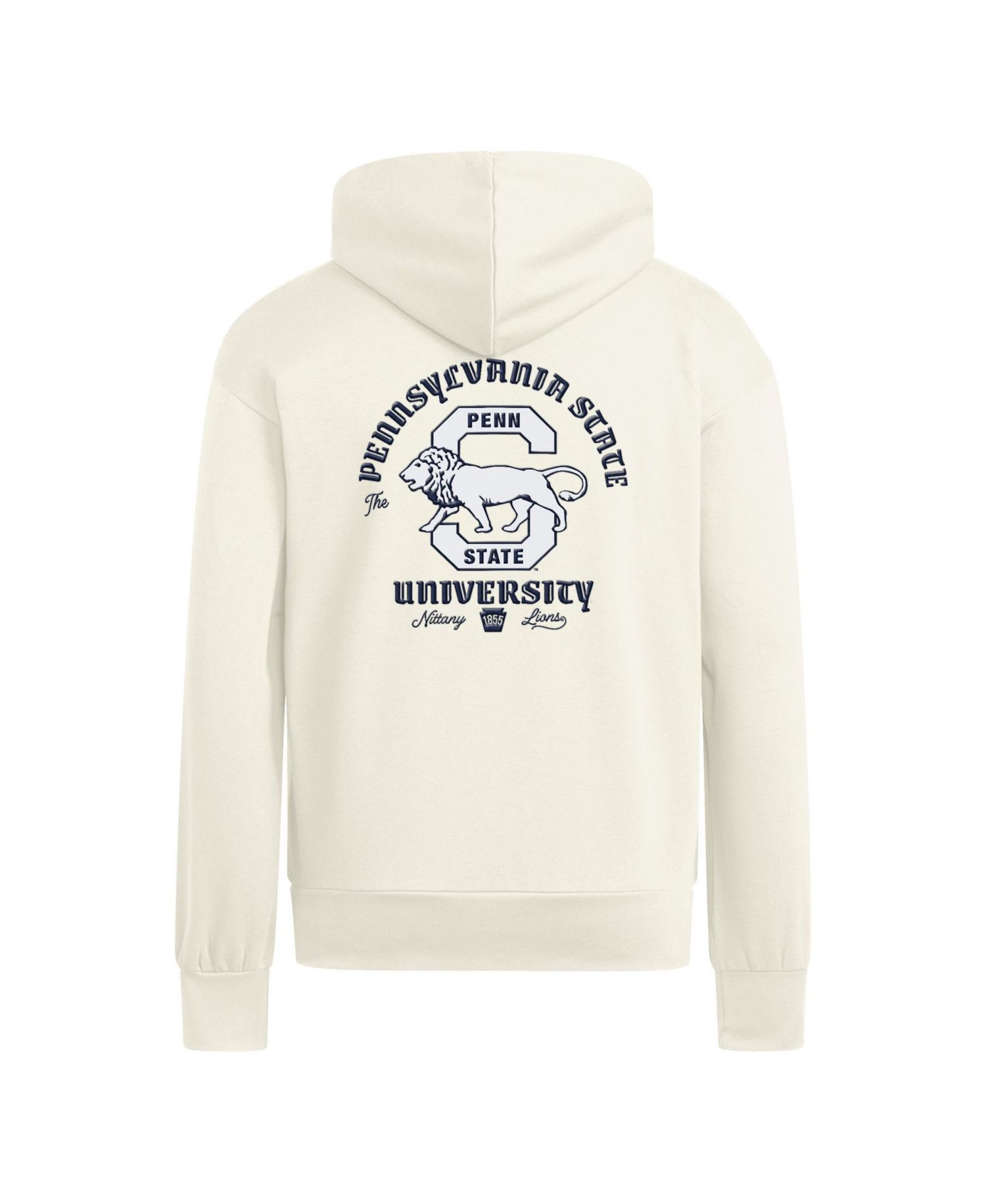 Men's Cream Penn State Nittany Lions Vintage Vault Premium Hoodie