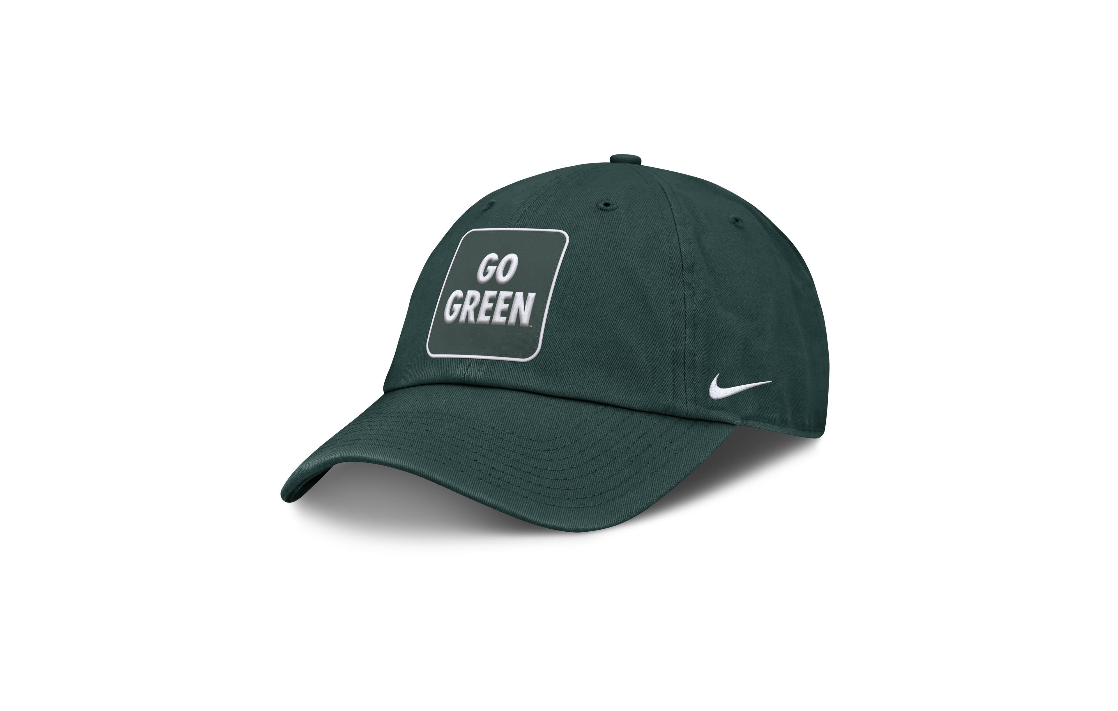 Nike Men's Green Michigan State Spartans Local Club Adjustable Hat