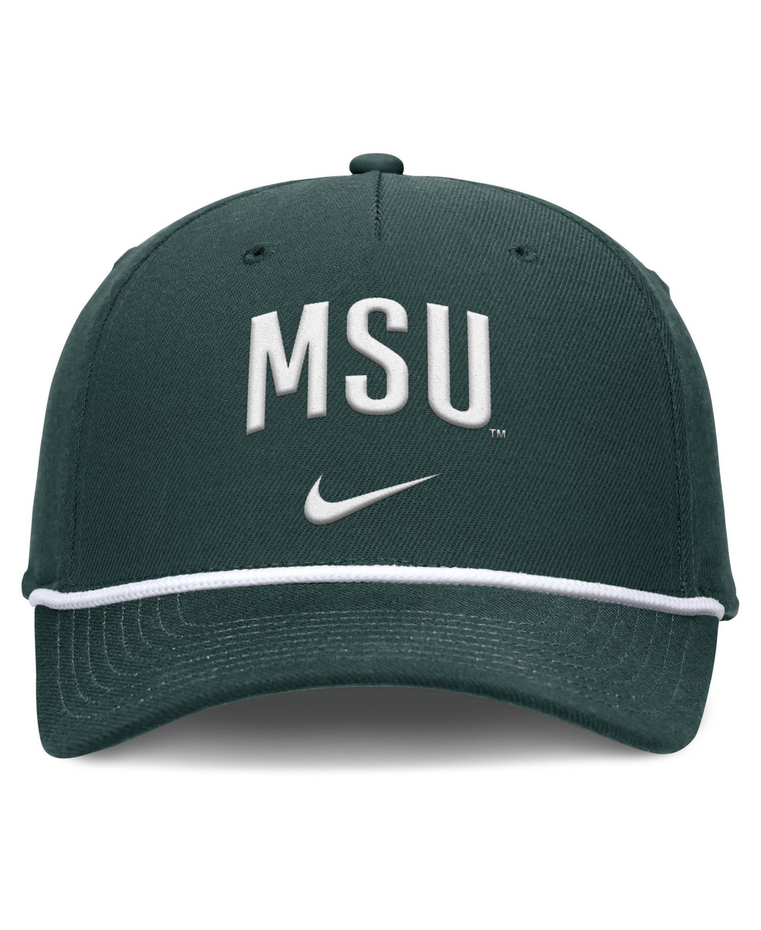Men's Green Michigan State Spartans Rise Campus Adjustable Hat