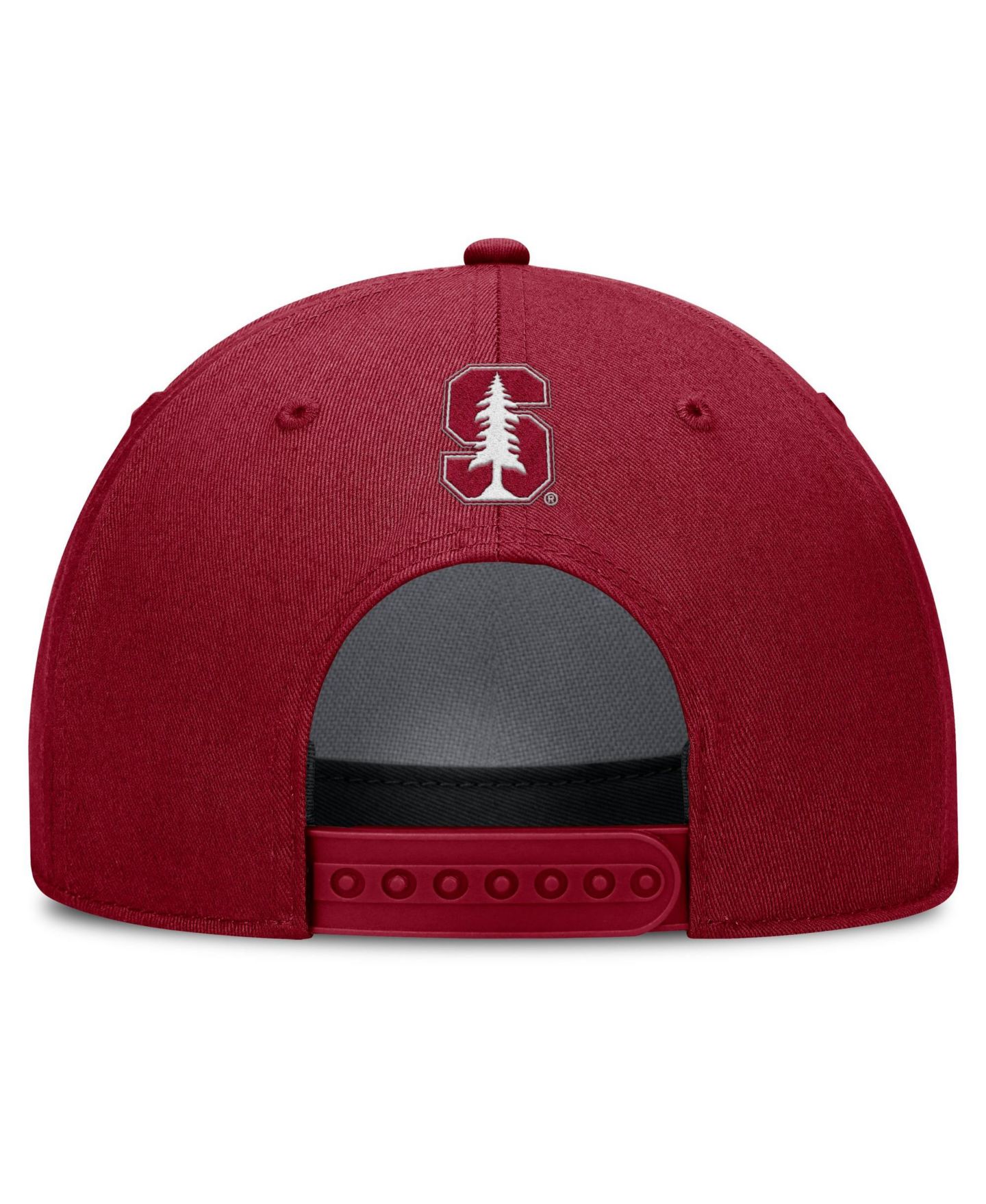 Мужская кепка Nike Cardinal Stanford Cardinal Rise Campus Adjustable Hat — фото 4