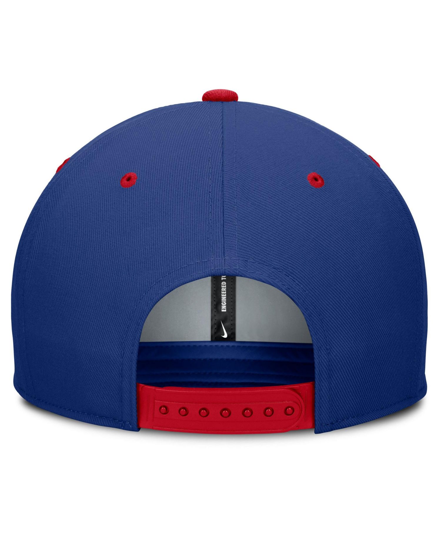 Men's Royal/Red Texas Rangers Cooperstown Collection Pro Dri-FIT snapback Hat