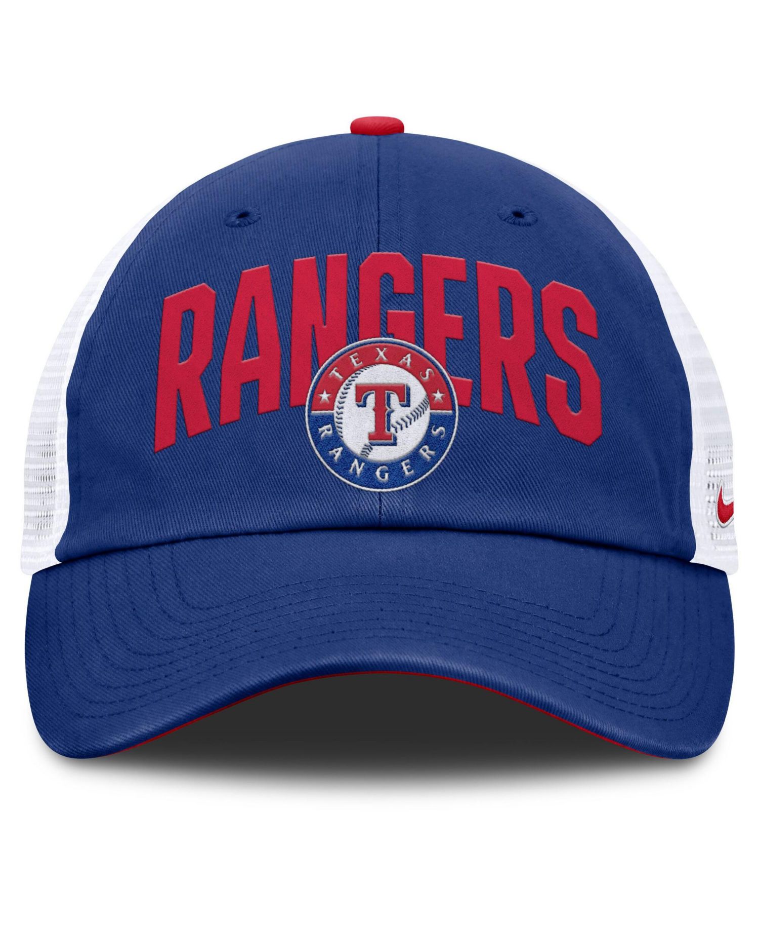 Men's Royal Texas Rangers Primetime Club Adjustable Trucker Hat