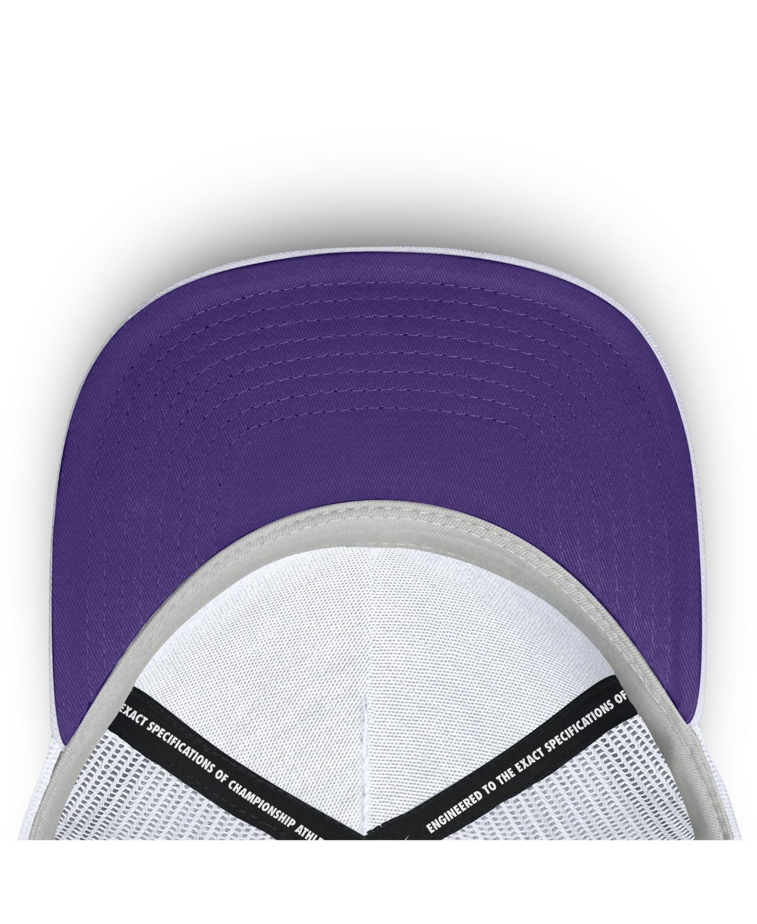 Men's and Women's White LSU Tigers Country Club Golfin' Rise Trucker Adjustable Hat