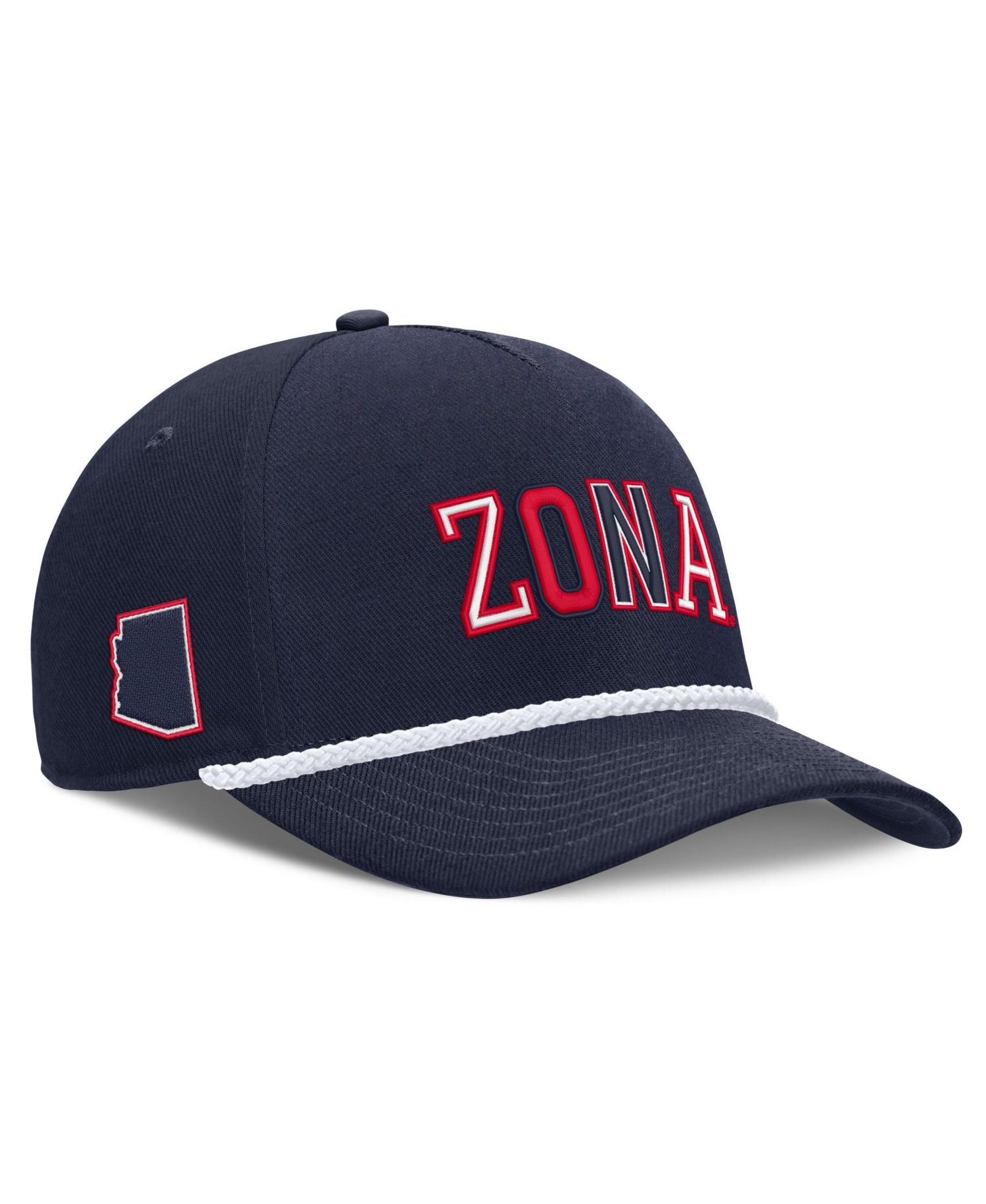 Men's and Women's Navy Arizona Wildcats 2026 Basketball Refresh 5-Panel Rope Rise Hat