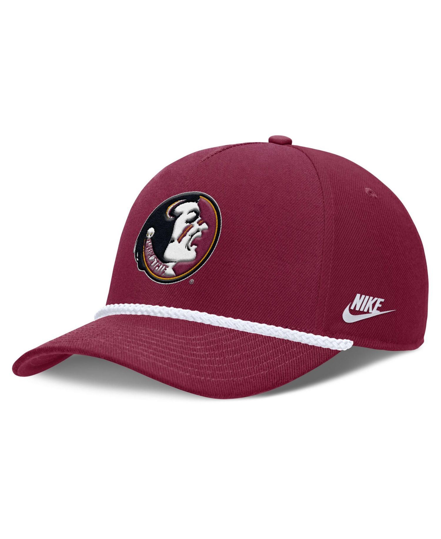 Men's and Women's Garnet Florida State Seminoles 2026 Basketball Refresh 5-Panel Rope Rise Hat