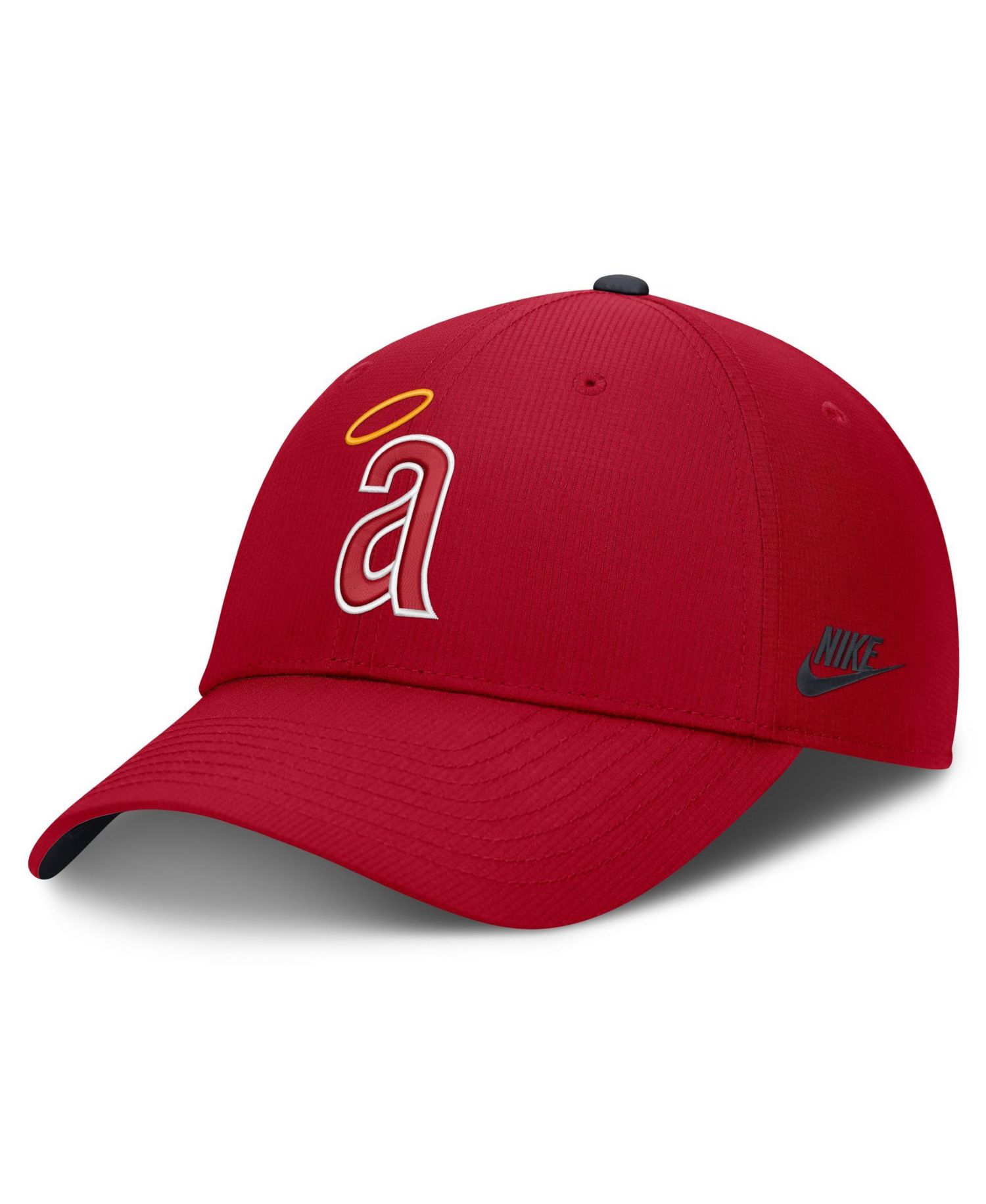 Men's Red California Angels Cooperstown Collection Club Dri-FIT Adjustable Hat