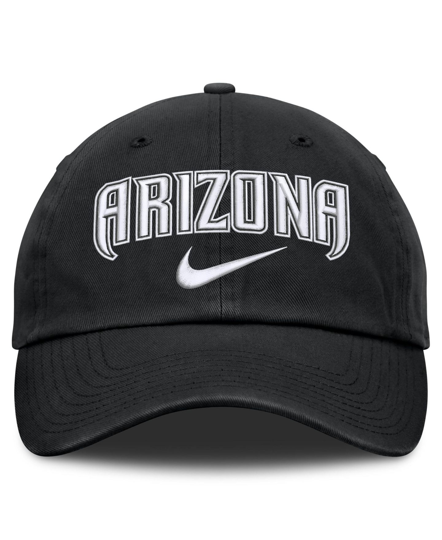 Мужская кепка Nike Black Arizona Diamondbacks Primetime Club Adjustable Hat — фото 2